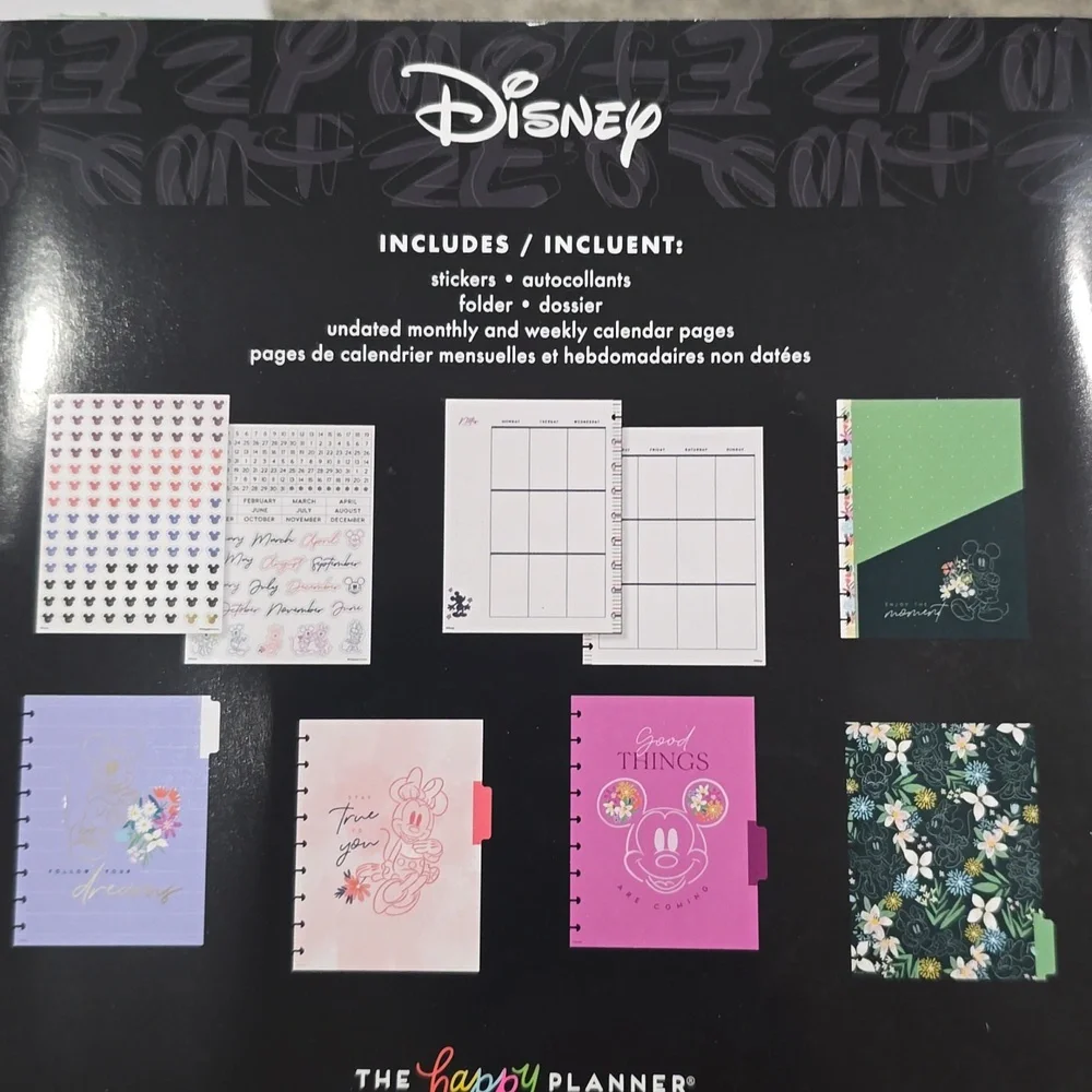 The Happy Planner Disney Minnie Mouse Classic Planner Companion & Extension Pack
